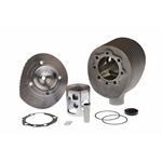 KIT CILINDRO PINASCO VESPA PE 215 "SUPER SPORT", CANDELA CENTRALE, IN ALLUMINIO