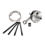 Crankshaft set -BGM Pro Racing full circle 51mm stroke, 105mm conrod- Vespa PK125 XL2, PK125 ETS (Ø 20mm cone)