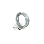 Cerchio in lega tubeless FA Italia "SPORT" 2.50-10 Vespa 50, 125 ET3 Primavera, PK, PX, T5 - grigio metallizzato