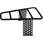 Luggage carrier SIP for legshield floor Vespa, all models - black