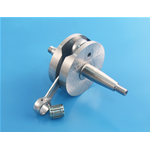 Crankshaft PARMAKIT COMPETIZIONE full circle Ø 87mm, cone 20, conrod 97, stroke 51, Vespa 125 ET3 Primavera, PK
