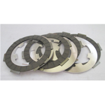 Clutch plates for FALC Racing clutches Vespa 50, 90, 125 ET3 Primavera, PK - aluminium plates sp 2mm