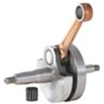 Racing Crankshaft SERIE PRO by W5 for Vespa 200 Rally VSE1T -> 33996, Femsatronic, disc valve, stroke 57,0mm, conrod 110,0mm, pin 16mm