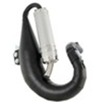 Racing exhaust VSP RACE Vespa 90,125 ET3 Primavera, black, carbon silencer