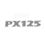 Badge PX125 for side panels Vespa PX 125 with disc brake 