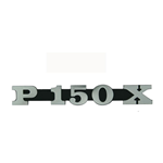 Targhetta P150X per cofani laterali Vespa P 150 X