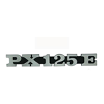 Targhetta PX125E per cofani laterali Vespa PX 125 E