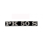 Targhetta PK50S per cofani laterali Vespa PK 50 S