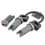 Cylinder locks ZADI ignition, seat, glove box, for Vespa PK S, XL, XL2, Automatica, PX, PE, '98, MY, '11, T5, Cosa, 3 pcs