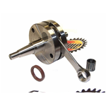 Crankshaft DRT full circle, cone 20, conrod 105, stroke 54, Ø 89mm, Vespa 125 ET3 Primavera, PK