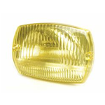 Headlamp BOSATTA Vespa 50 Special, Elestart, yellow glass