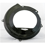 Flywheel cover TOMAS COMPOSITI "open" Vespa 50, 90, 125 ET3 Primavera, carbon fiber