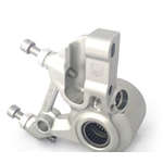 Supporto pinza freno anteriore Vespa PX 20mm, AF Parts TOURER, per pinza a 4 pistoncini STAGE 6, ADELIN - alluminio