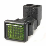 Control light handlebar Vespa PX 125-150-200 1 series, green