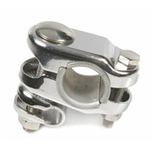 Clamp mirror Mounting tube handlebar, Ø 22-25 mm, stainless steel polished