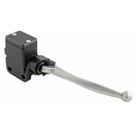 Brake master cylinder SIP Glorious Basterd Vespa PX MY, '98, '11 - Ø 12 mm, aluminium, black anodized