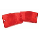 Blinker lens, front and rear, Vespa PK S, SS - red